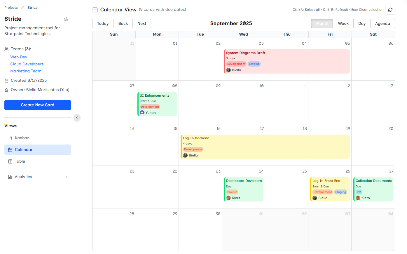 Calendar